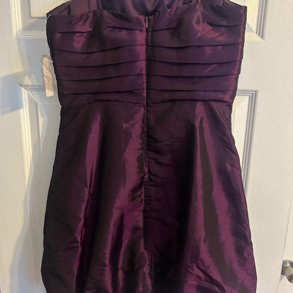 Jessica Simpson Strapless Plum Dress - Picture 6 of 10